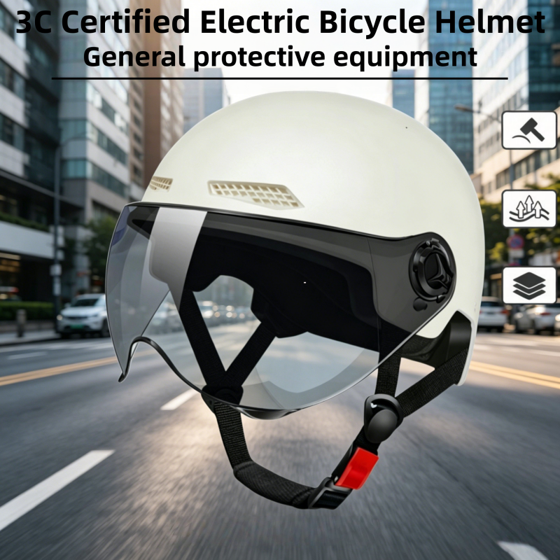 Cycling Gear Helmet - 3C Certified Electric Bike Helmet Adult