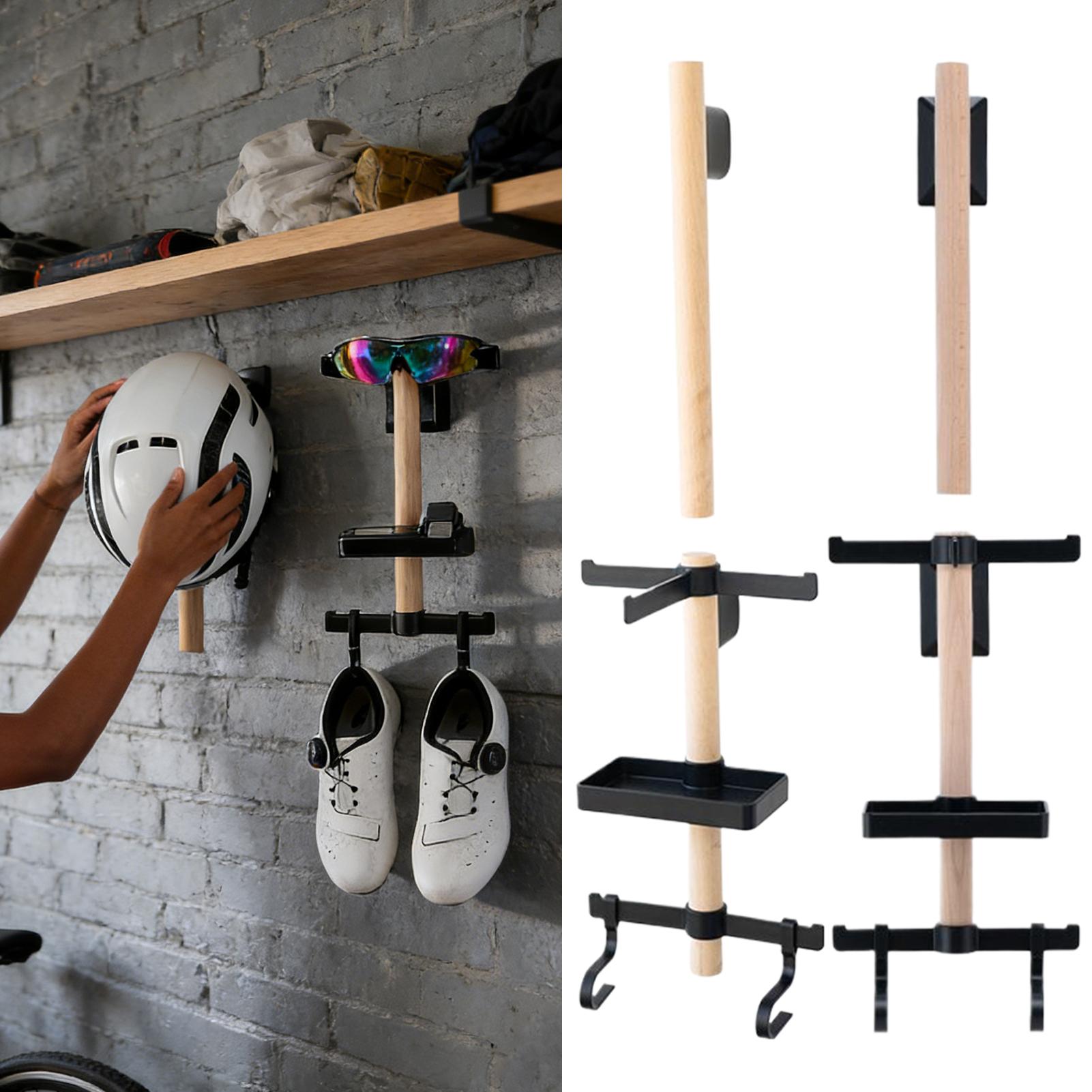 Cycling Gear Organiser - Cycling Gear Storage Wall Mounted Holder