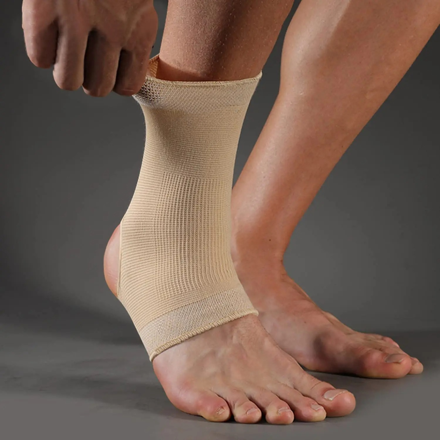 Cycling Gear Usa - 1pc Skin Color Sports Ankle Support
