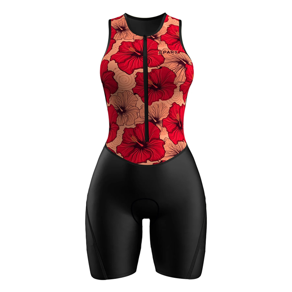 Cycling Gear Jersey - Sparx Sport Triathlon Race Suit Women's