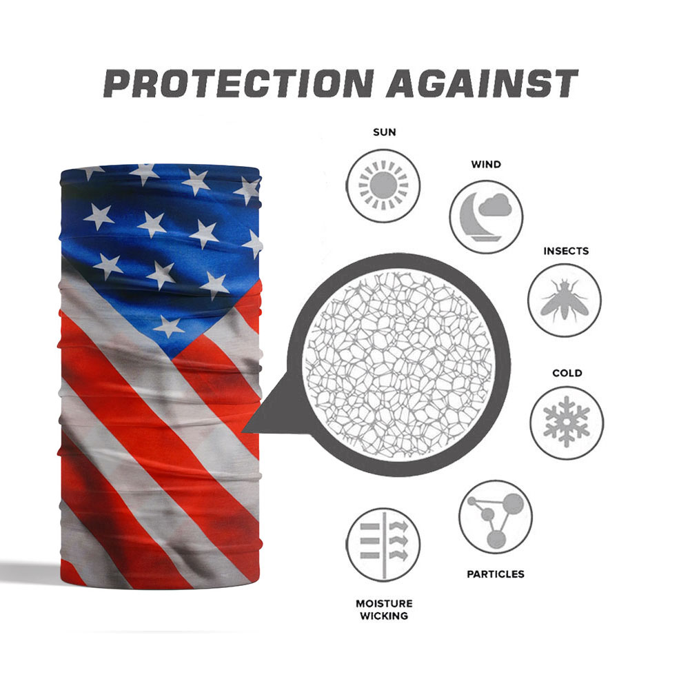 USA Flag Pattern Sun Protectiv - Cycling Gear Usa 评论和价格