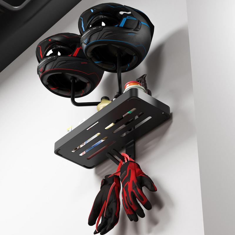 Helmets Holder Wall-Mounted Mo - Cycling Gear Wall Storage 评论和价格