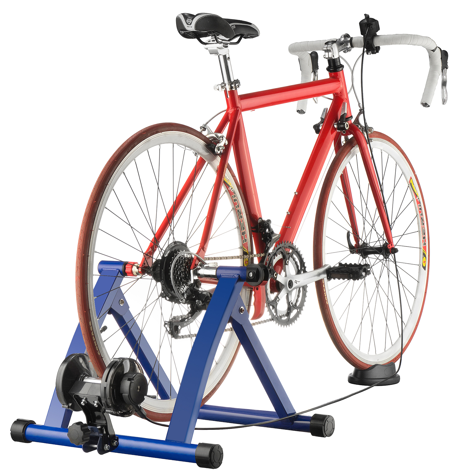 Folding Magnetic Bike Trainer, - Cycling Gear Indoor 评论和价格
