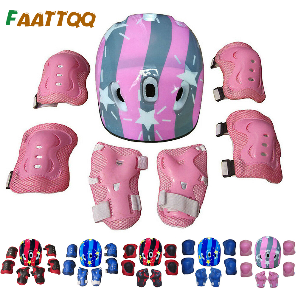 Adjustable Kids Helmet and Kne - Cycling Gear Helmet 评论和价格