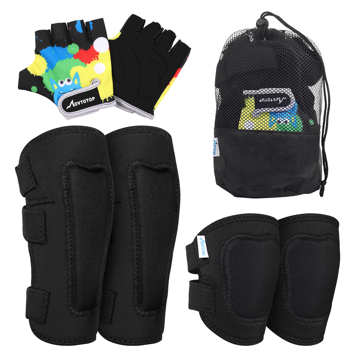 MOVTOTOP Protective Gear Set K - Cycling Gear Padding 评论和价格