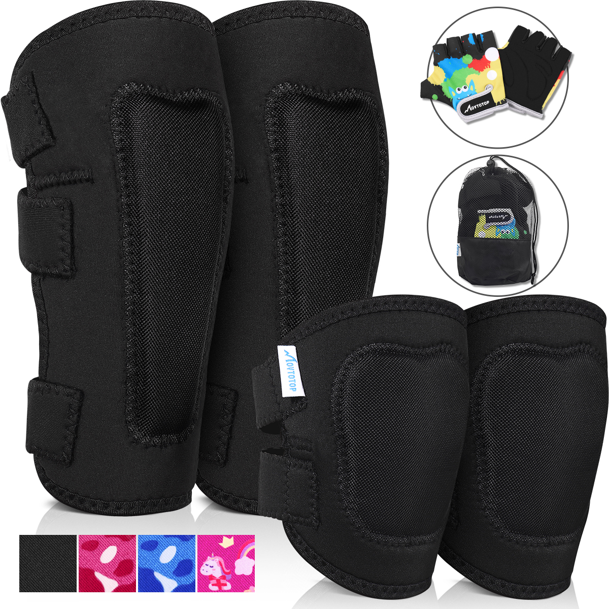 MOVTOTOP Protective Gear Set K - Cycling Gear Padding 评论和价格