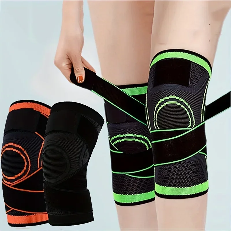 1PC Sports Knee Pad Men Pressu - Cycling Gear Padding 评论和价格