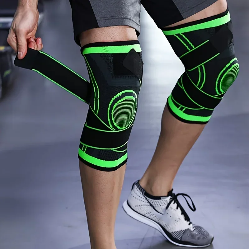 1PC Sports Knee Pad Men Pressu - Cycling Gear Padding 评论和价格