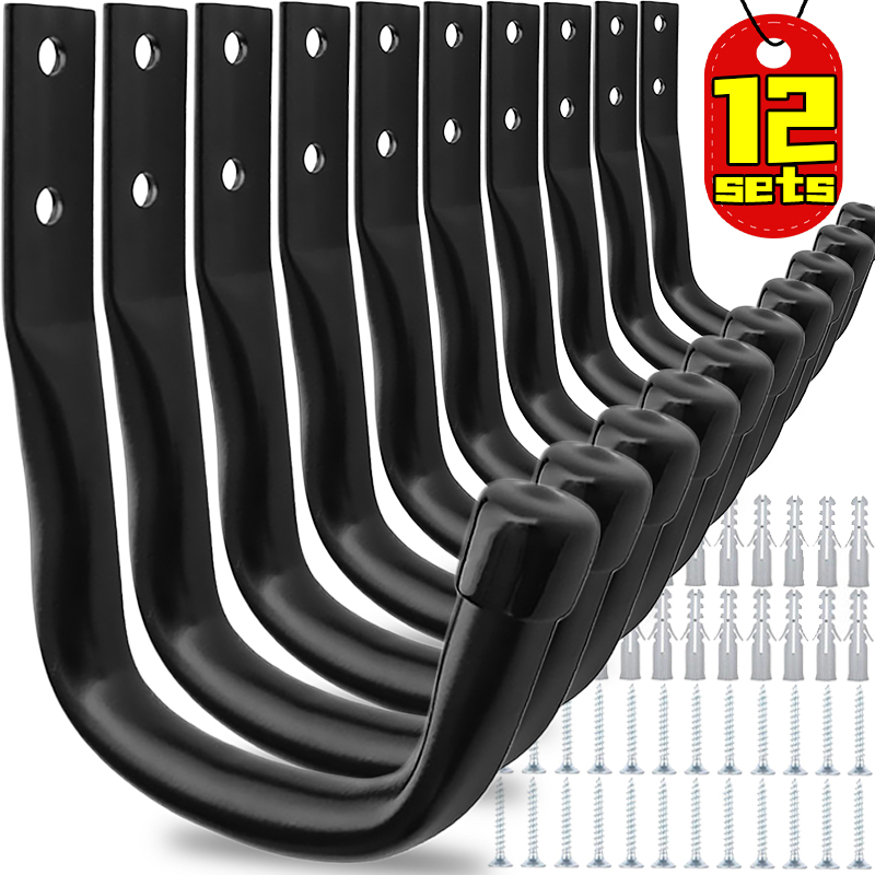 12/2x Heavy Duty Metal Garage  - Cycling Gear Wall Storage 评论和价格