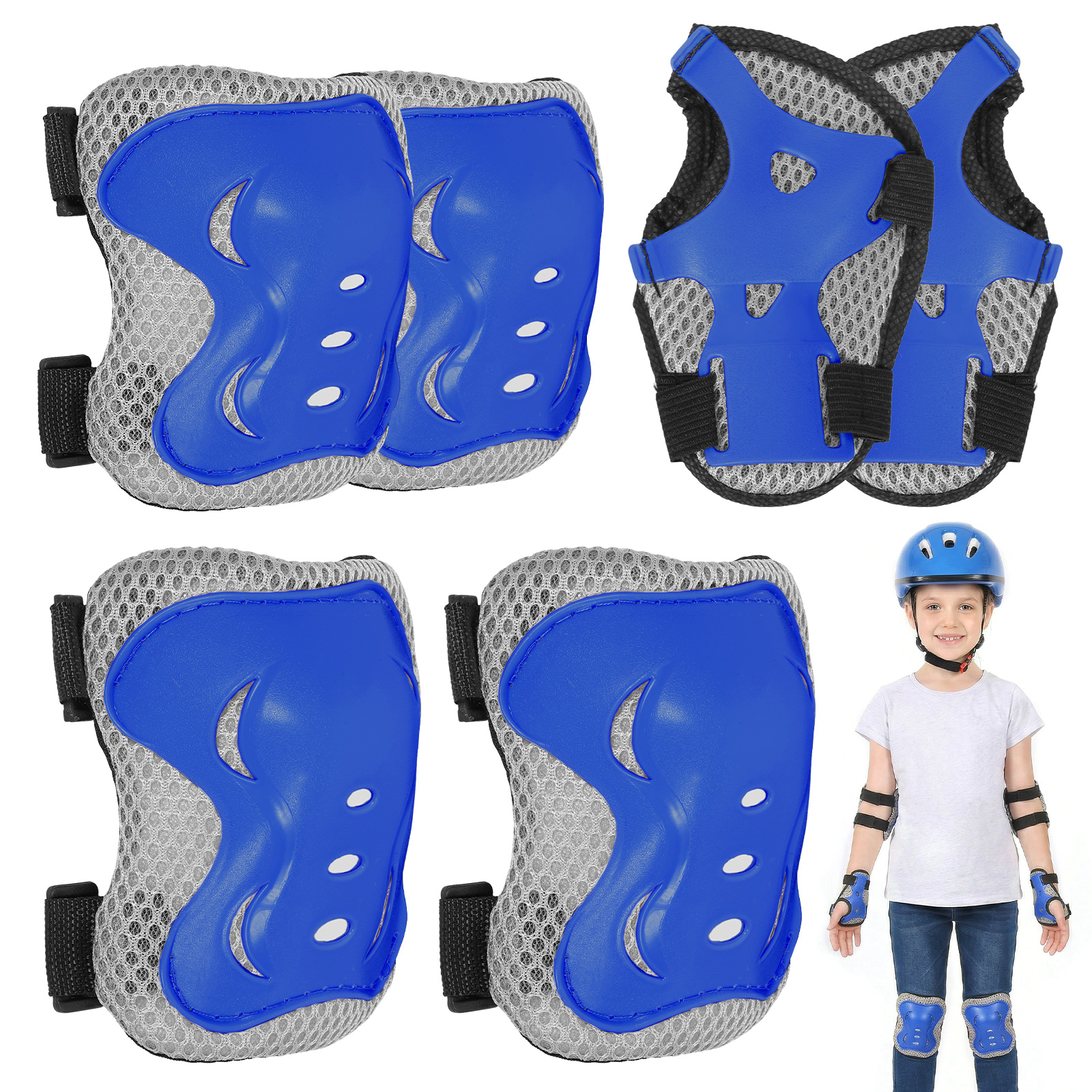 6 in 1 Knee Pads and Elbow Pad - Cycling Gear Padding 评论和价格