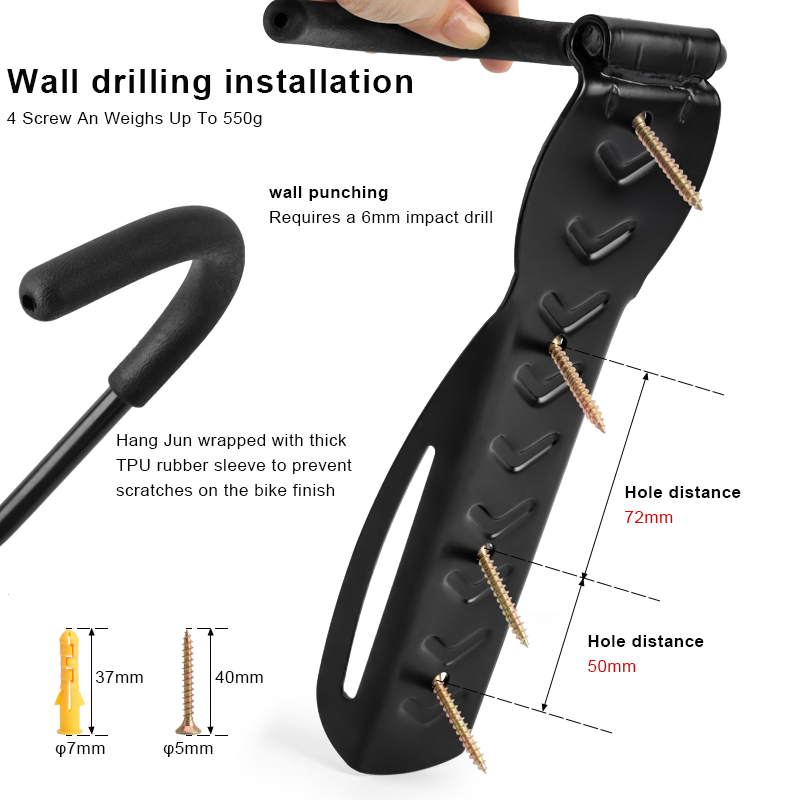 Bicycle Stand Wall Mount Holde - Cycling Gear Wall Storage 评论和价格