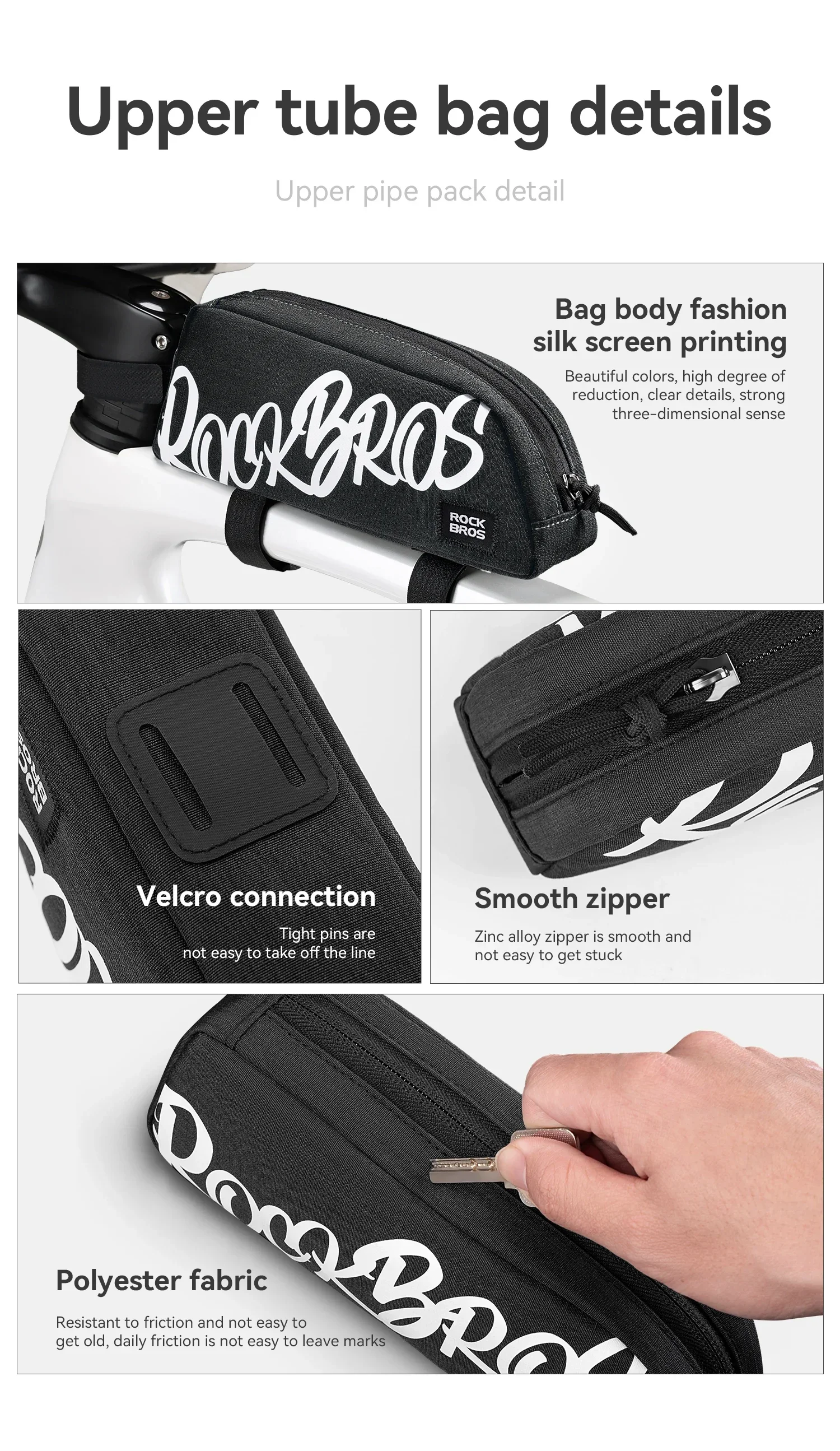 ROCKBROS Lightweight bike fram - Cycling Gear Organiser 评论和价格