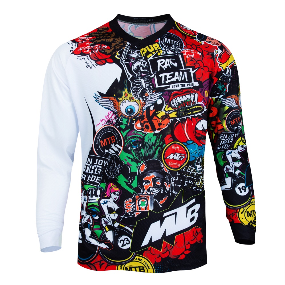 MTB Mountain Bike Long-Sleeve  - Cycling Gear Usa 评论和价格