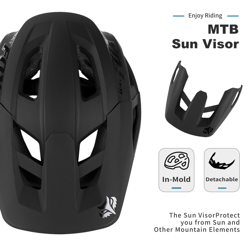 BATFOX Mountain Bike Helmet Ca - Cycling Gear Helmet 评论和价格