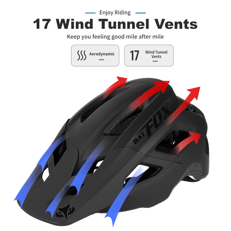 BATFOX Mountain Bike Helmet Ca - Cycling Gear Helmet 评论和价格