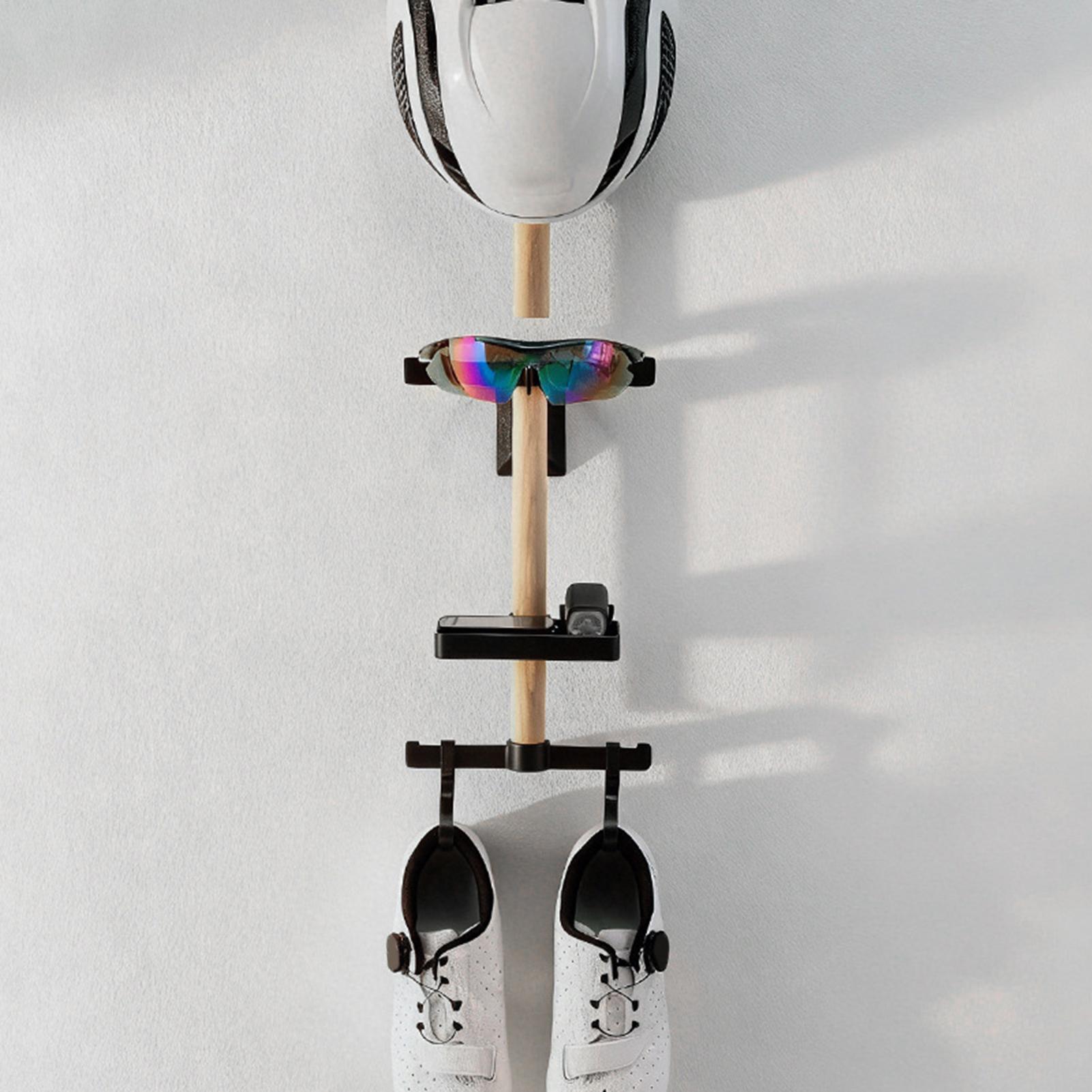 Bike Gear Wall Storage Rack, S - Cycling Gear Organiser 评论和价格