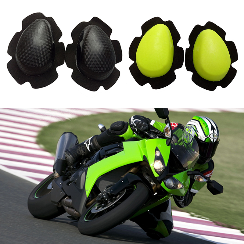 New Motorcycle Knee Sliders Pr - Cycling Gear Padding 评论和价格
