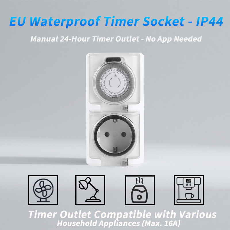 Germany Plug Mechanical Timer  - Cycling Gear Wall Storage 评论和价格