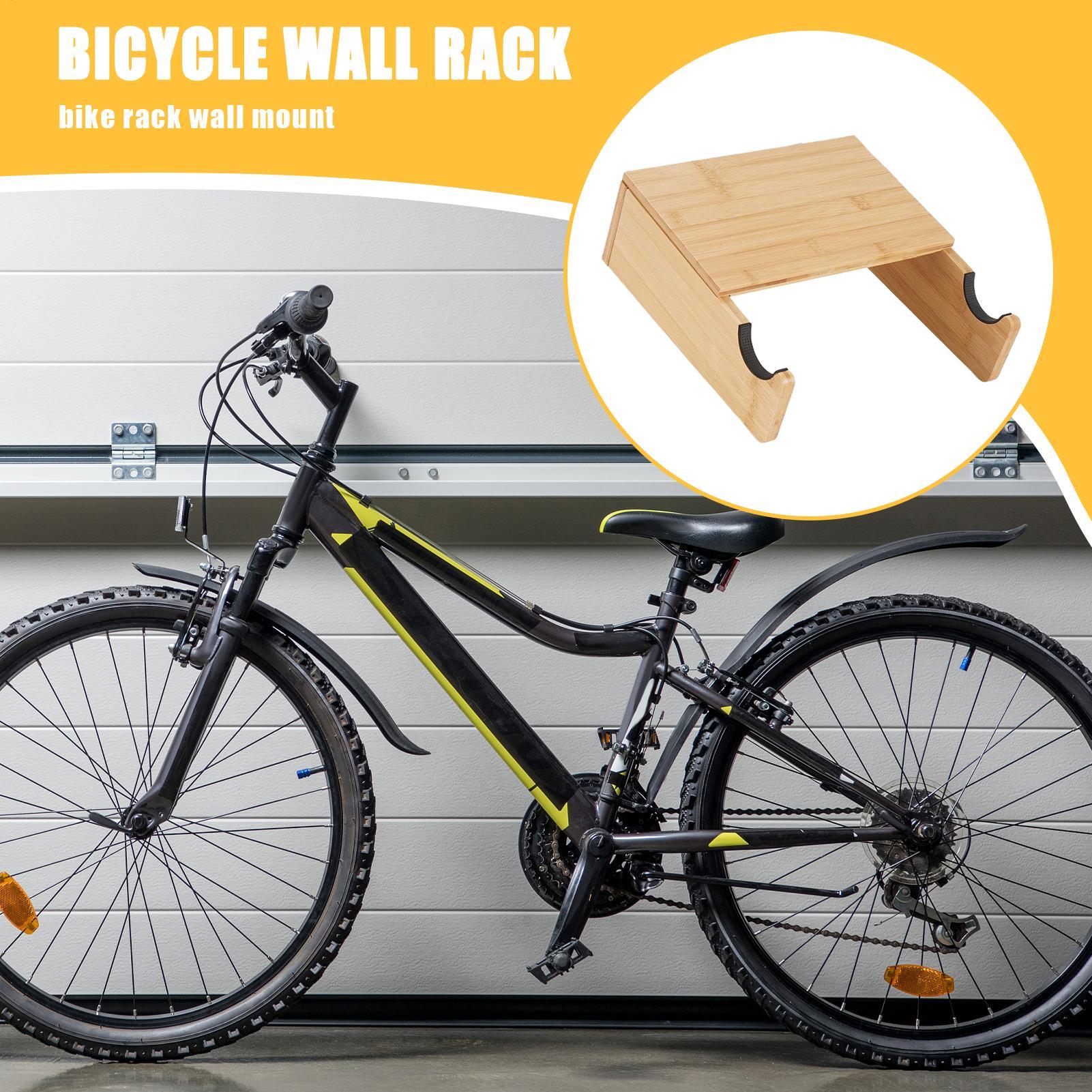 Cycling Rack Wall Mount Wooden - Cycling Gear Organiser 评论和价格