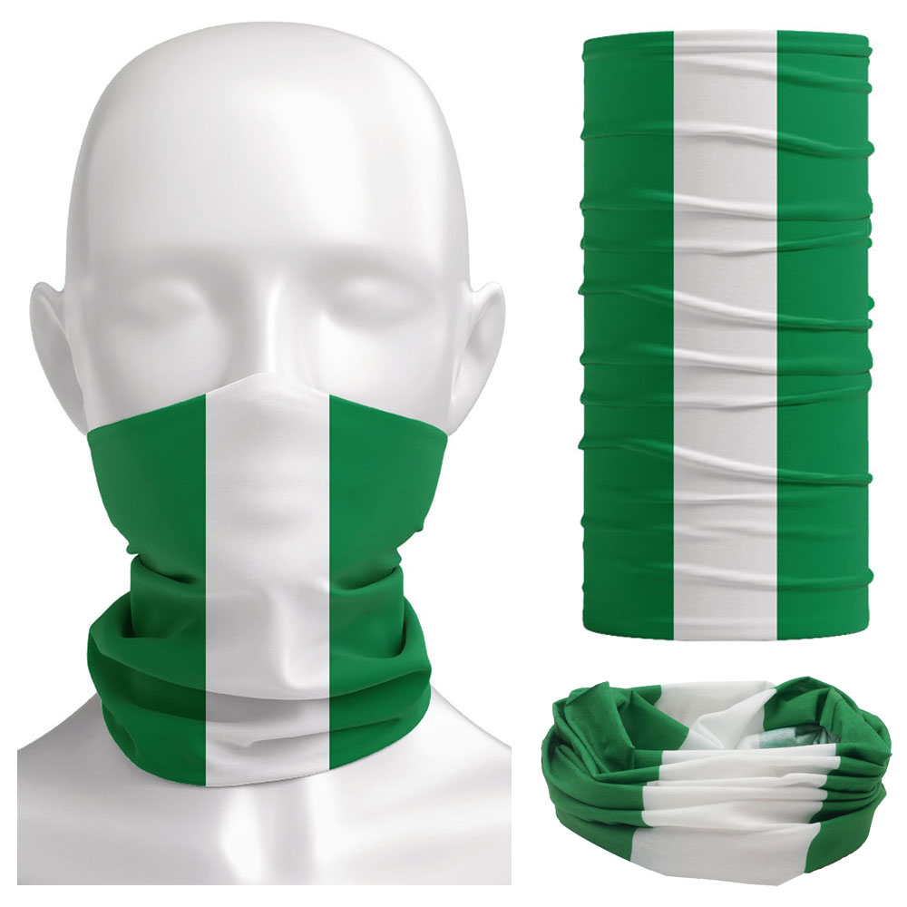 Nigeria Flag Bandanna Women Ne - Cycling Gear Usa 评论和价格
