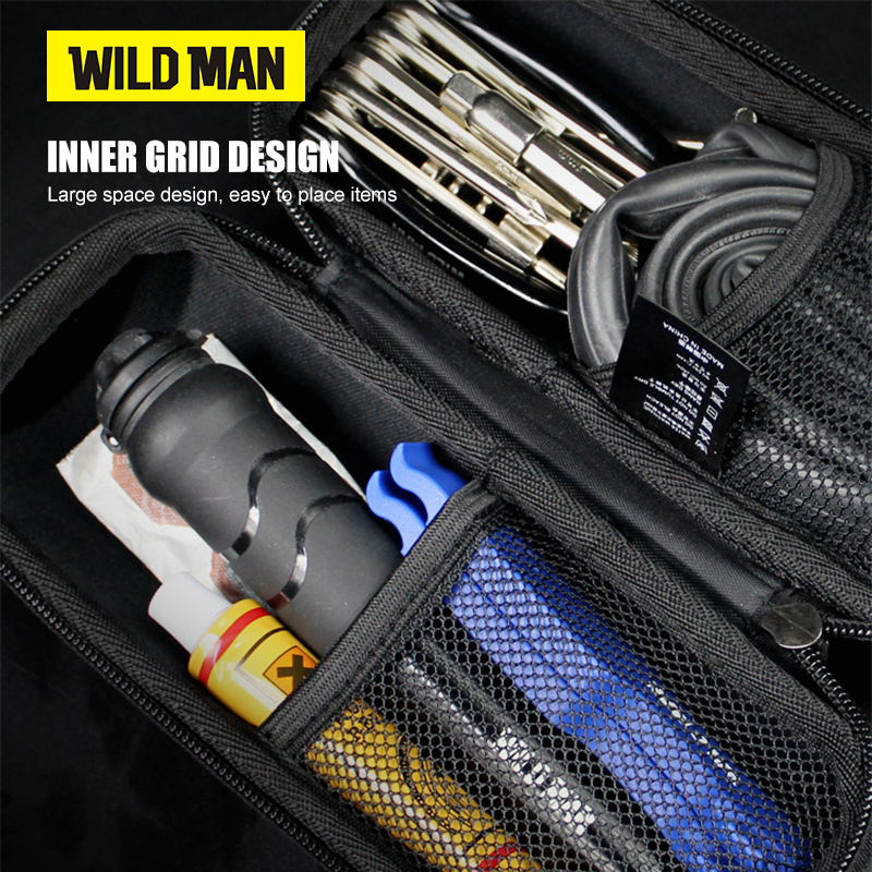 WILD MAN Bike Tool Bag Hard Sh - Cycling Gear Organiser 评论和价格
