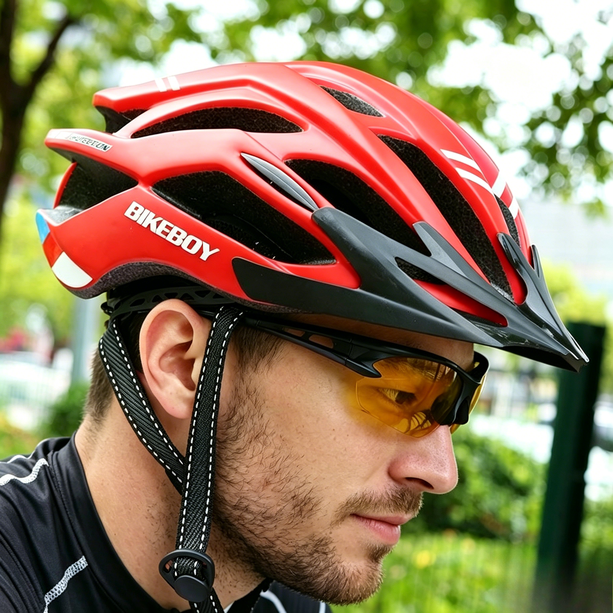 Bikeboy Men and Women Adults M - Cycling Gear Helmet 评论和价格