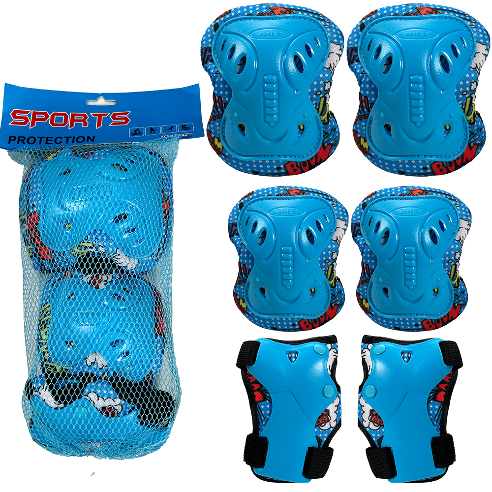 6 in 1 Protective Gear Set, In - Cycling Gear Padding 评论和价格