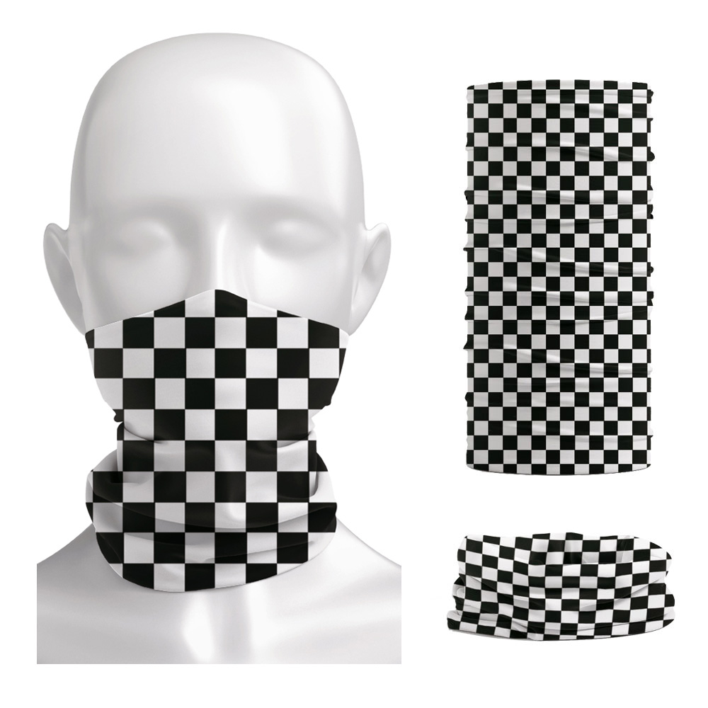 Checkered Ska Printed Headband - Cycling Gear Usa 评论和价格
